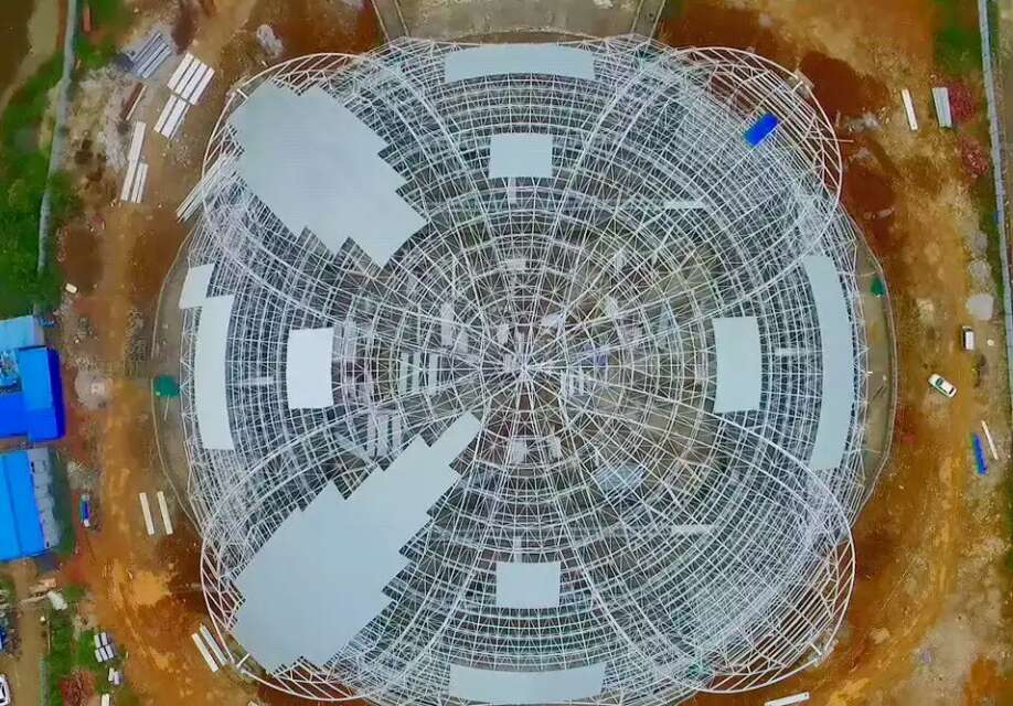 瑞金体育馆网架