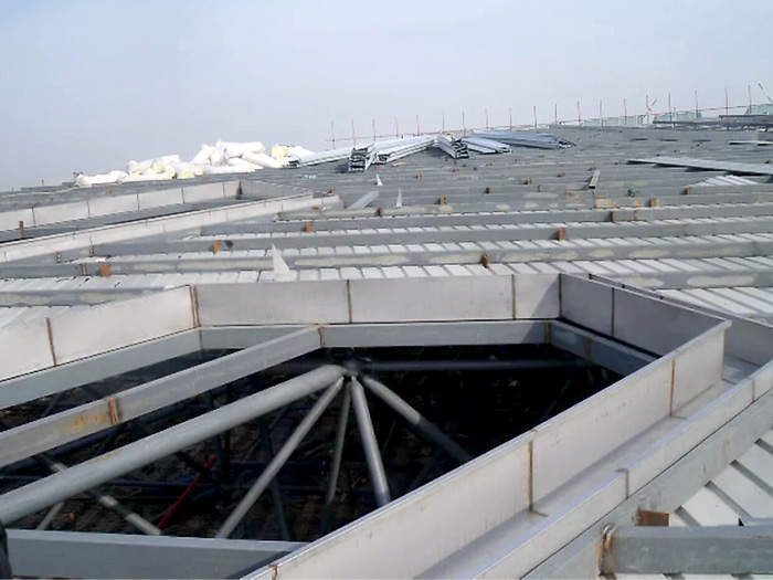 瑞金安吉县体育馆网架