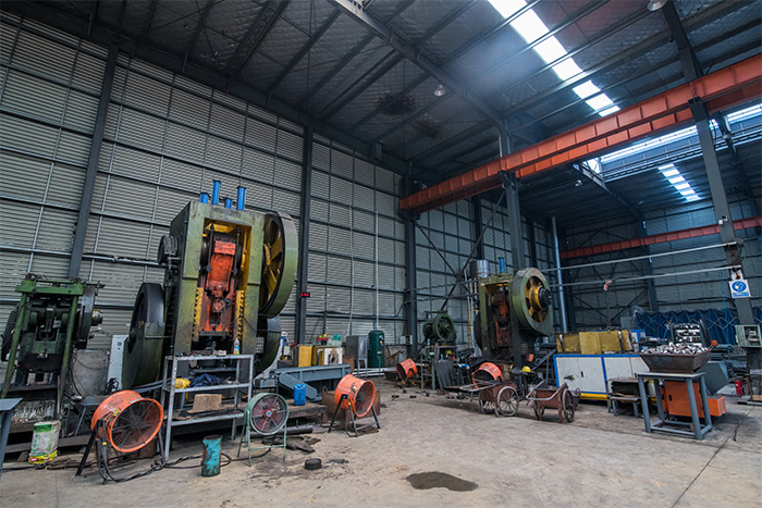 瑞金网架配件-锥头加工车间